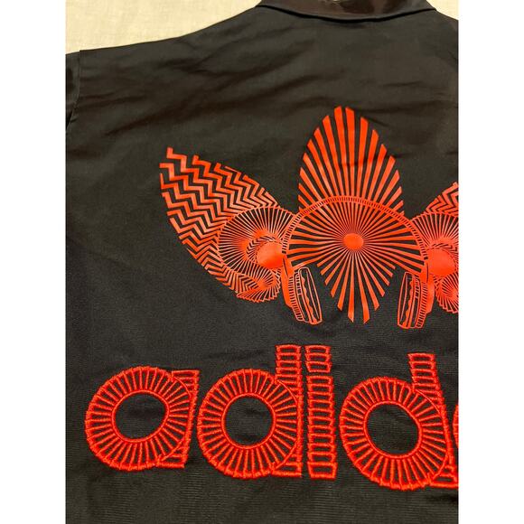 Adidas Originals Oriental Black/Red MEDIUM Track Jacket Zodiac Ram Asian 2014 - Picture 10 of 14